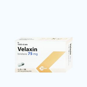 Viên giải phóng có kiểm soát Velaxin 75mg trị rối loạn trầm cảm, lo âu, hoảng loạn (3 vỉ x 10 viên)