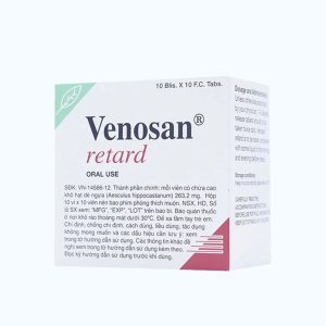 Venosan retard (10 vỉ x 10 viên)