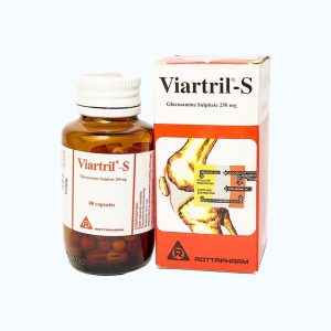 Viên nang Viartril-S 250mg giảm triệu chứng của thoái hóa khớp gối nhẹ và trung bình (hộp 80 viên)