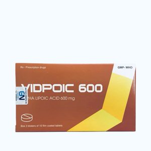 Vidpoic 600 MERACINE (Hộp 3 vỉ x 10 viên)