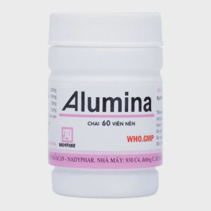 Viên uống Alumina hỗ trợ ngăn ngừa viêm loét dạ dày - tá tràng (60 viên)