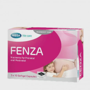 Viên uống Mega We Care Fenza bổ sung vitamin cho phụ nữ có thai (Hộp 3 vỉ x 10 viên)