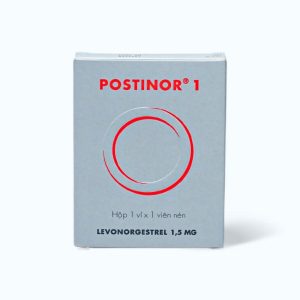 Viên nén Postinor 1 (Hộp 1 viên) - Ngừa thai khẩn cấp
