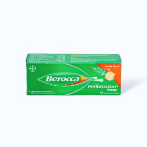 Berocca Performance Eff Tabs (Tuýp/10 viên) – Tăng năng lượng, tỉnh táo
