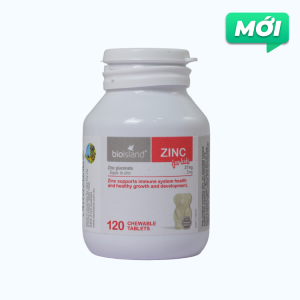 Viên uống Bioisland Zinc For Kids Bổ Sung Kẽm Cho Trẻ (Hộp 120 viên)