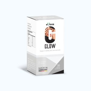 Thực phẩm bảo vệ sức khỏe Kudos Glow bổ sung vitamin và kẽm tốt cho da, tóc, móng (Hộp 30 viên)