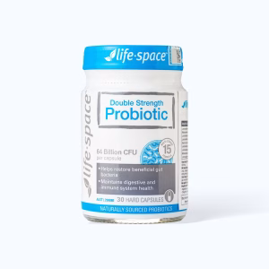 Thực phẩm bảo vệ sức khỏe Life Space Double Strength Probiotic bổ sung lợi khuẩn (Hộp 30 viên)