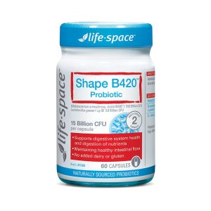 Thực phẩm bảo vệ sức khỏe Life-Space Shape B420 Probiotic bổ sung lợi khuẩn (Hộp 60 viên)