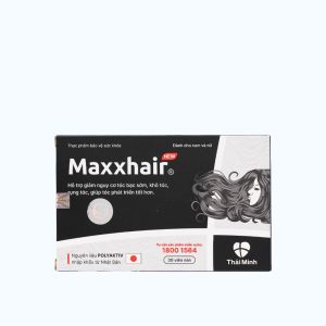 Viên uống Maxxhair hỗ trợ giảm rụng tóc (Hộp 3 vỉ x 10 viên)