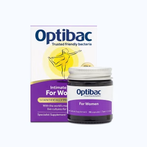 Viên uống OPTIBAC Intimate Flora For Women bổ sung lợi khuẩn cho phụ nữ (Hộp 30 viên)