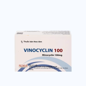 Vinocyclin 100mg (Hộp 3 vỉ x 10 viên)
