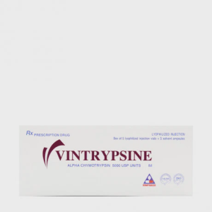 Vintrypsine (Hộp 5 lọ x 5 ống x 1ml)
