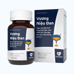 Viên uống Thái Minh Vương Niệu Đan hỗ trợ giảm kích thích bàng quang (Hộp 80 viên)