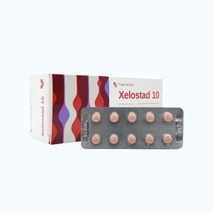 Viên nén Xelostad 10mg điều trị, phòng ngừa huyết khối tĩnh mạch (3 vỉ x 10 viên)
