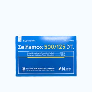 ZELFAMOX TAB DT 500MG/125 (2vix7vien)
