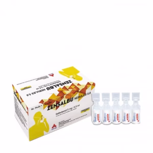 Dung dịch khí dung Zensalbu Nebules 5mg kiểm soát thường xuyên co thắt phế quản mạn (2 vỉ x 5 ống)