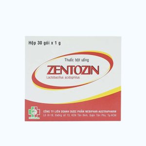 Thuốc bột Zentozin 1g Mebiphar hỗ trợ điều trị tiêu chảy (30 gói x 1g)